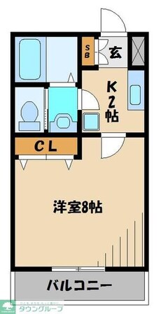 グランデ・ママンくすのき台の物件間取画像